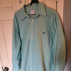 Mint Green Brooks Brothers XXL Button Up Shirt